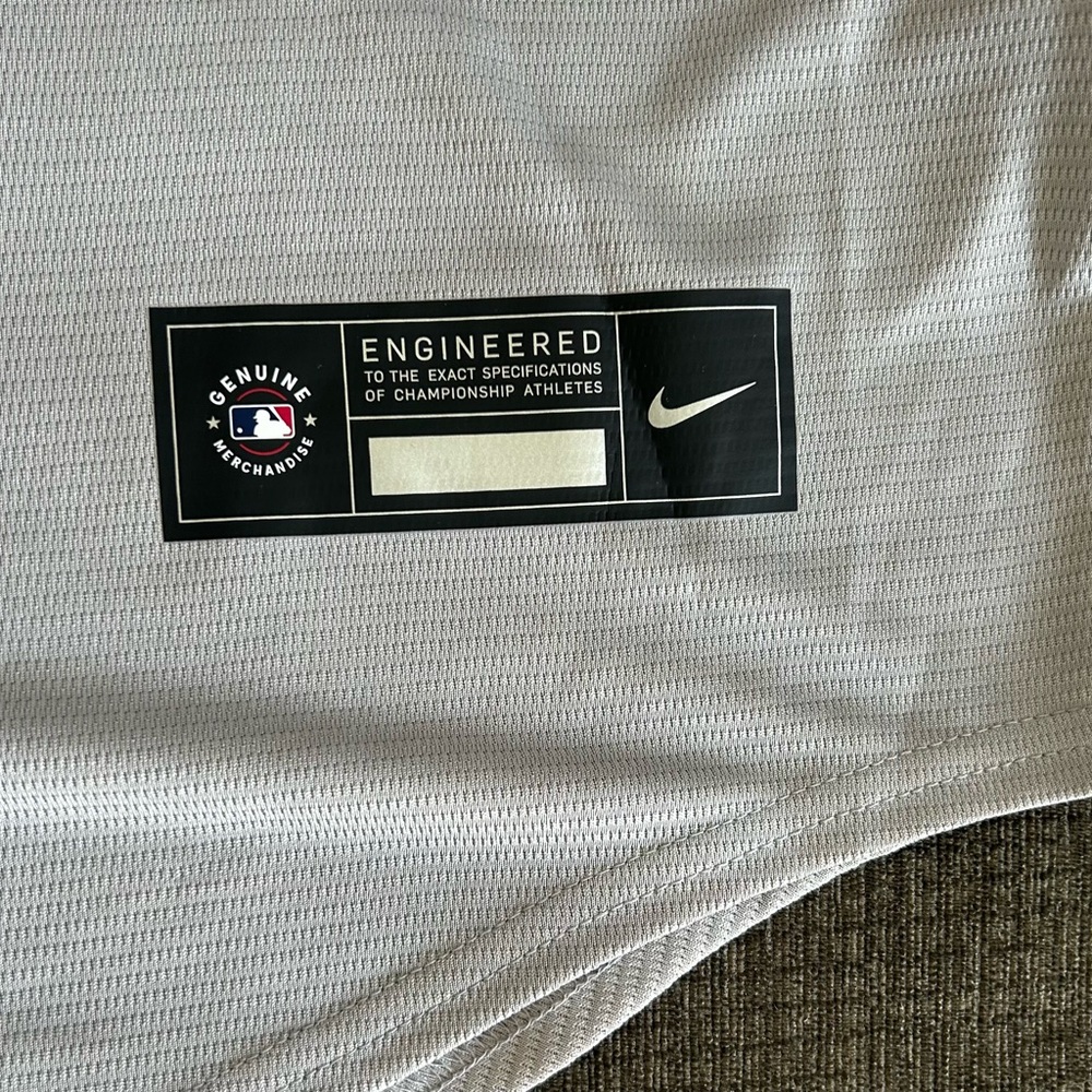 Nike Authentic New York Yankees Aaron Judge #99 Gray MLB Jersey Men’s Sz: Large - Picture 6 of 7